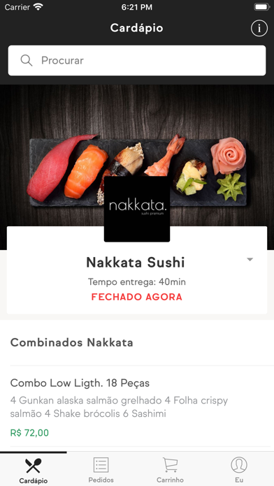 Screenshot #1 pour Nakkata Sushi