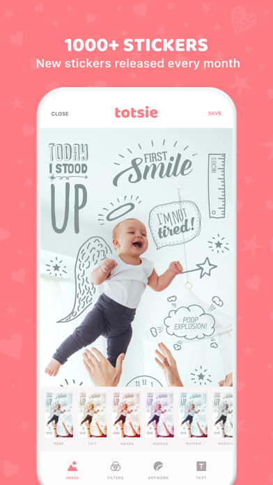 Totsie – Baby Photo Editor Screenshot