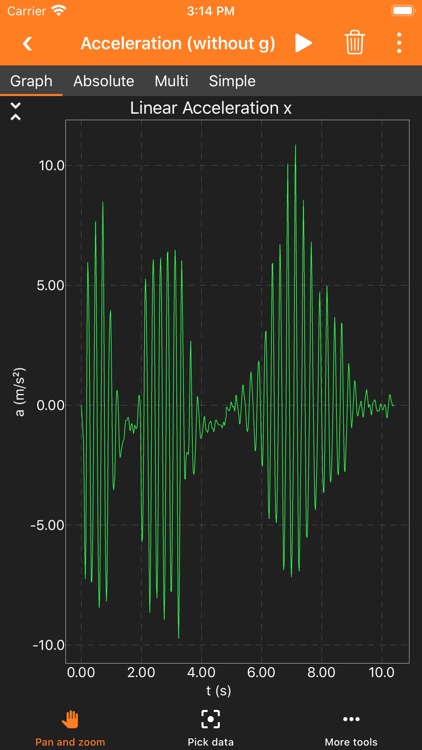 phyphox screenshot-3