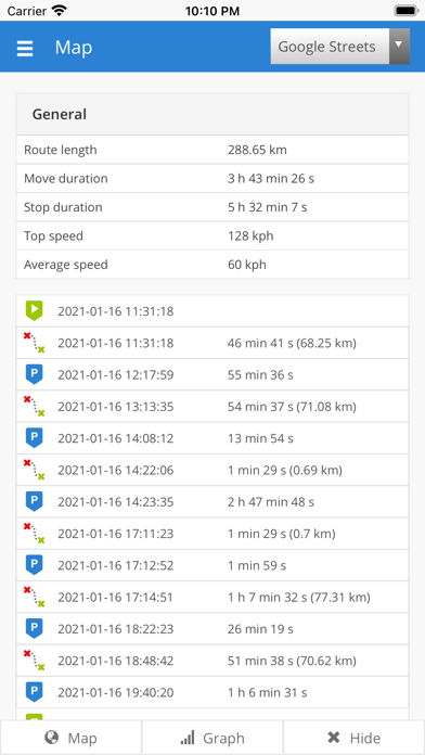 TrackA2B Screenshot