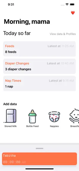 Game screenshot Bibs Breastfeeding Tracker mod apk