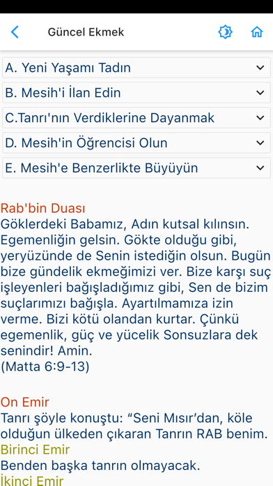 Kutsal Kitap Çalışma Merkezi Screenshot