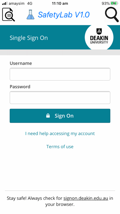Screenshot #1 pour SafetyLab