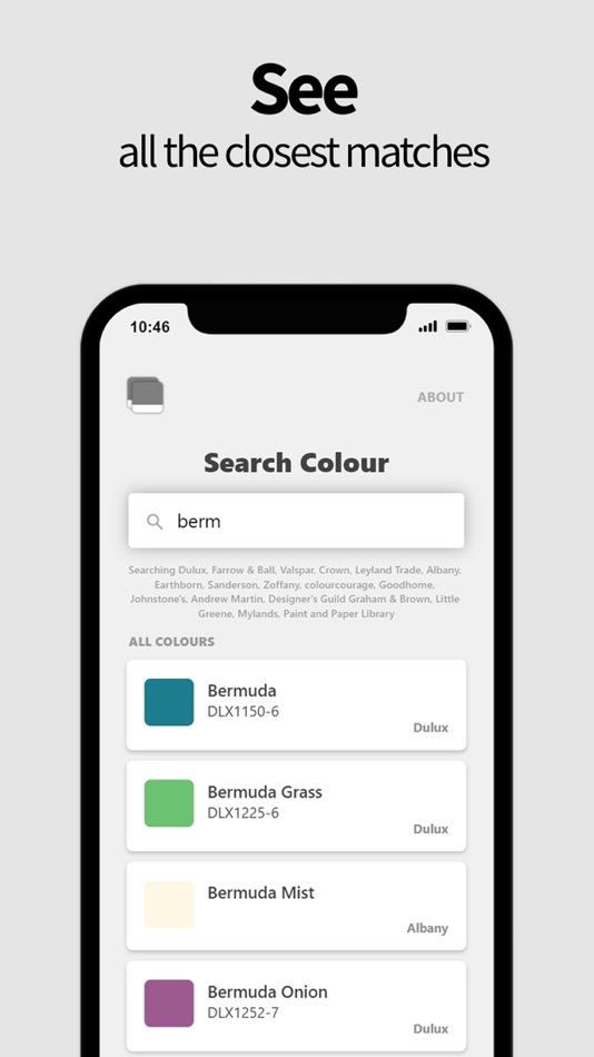 #2. Match My Paint Colour (iOS) 由: John Higgins