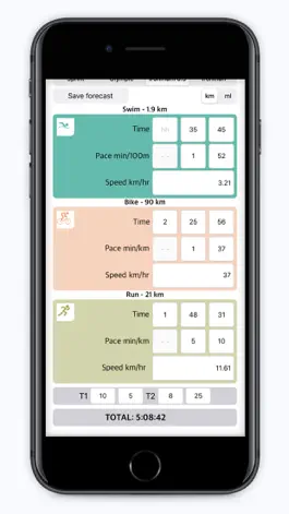 Game screenshot Калькулятор триатлона mod apk