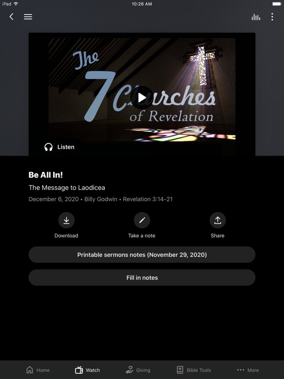 Screenshot #6 pour Ephesus Baptist Church