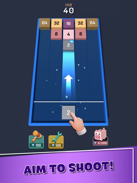 Screenshot #5 pour Merge Block 3D : Number Puzzle