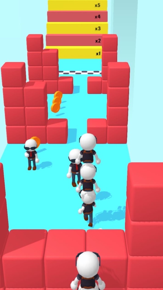 #3. Stack Race - 3D runner game (iOS) By: Syazan OU
