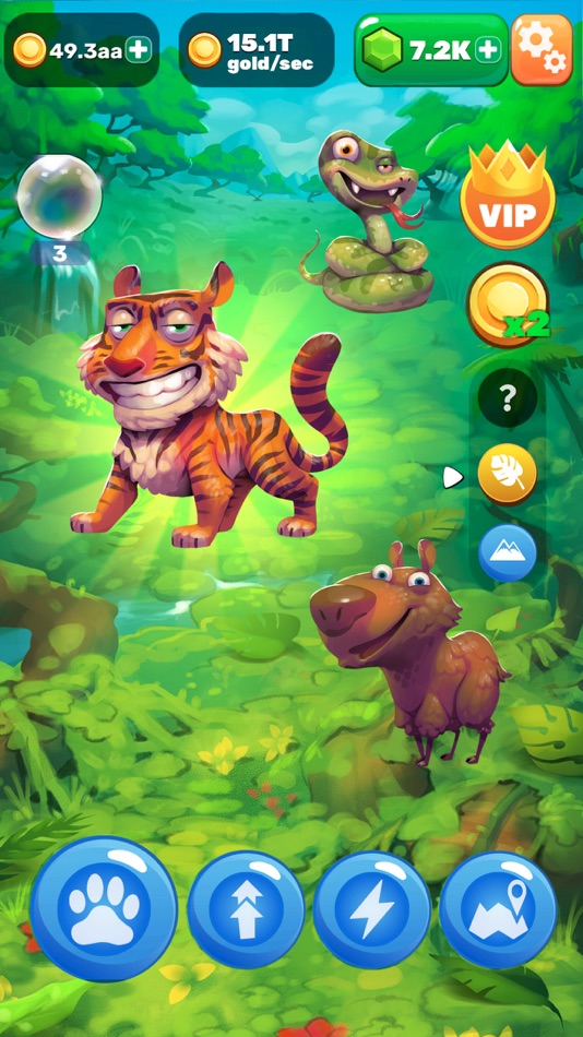 #3. Zoopolis: Evolution Clicker (iOS) 由: Azur Interactive Games Limited
