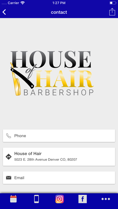 House of Hair Denver app Screenshot
