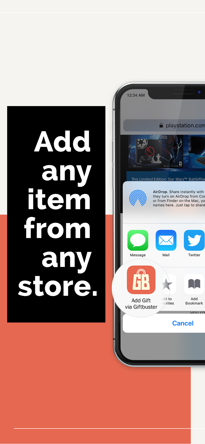 Wishlist by Giftbuster