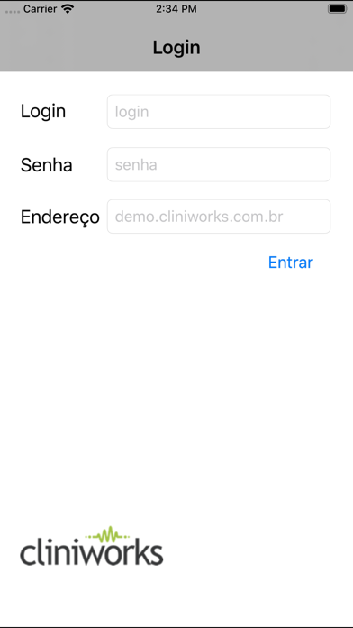 Cliniworks Mobile Screenshot