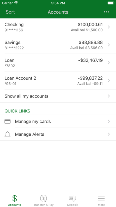 F&M Bank Eatonton Screenshot