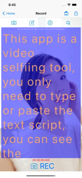 Game screenshot Selfie Teleprompter mod apk