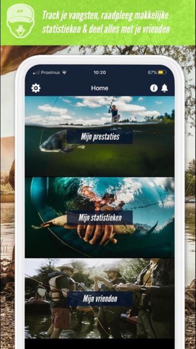 FISH TRACK APP Screenshot