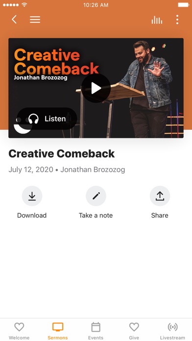 Creative Church Screenshot