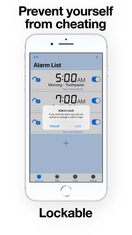 #4. Barcode Alarm Clock Pro (iOS) 由: Jarig Duval