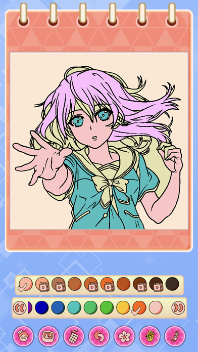 Princess Color Drawing Book Screenshot