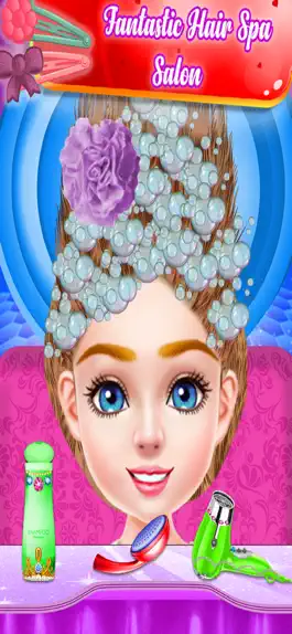 Game screenshot Cute Girl Super Hair Salon apk