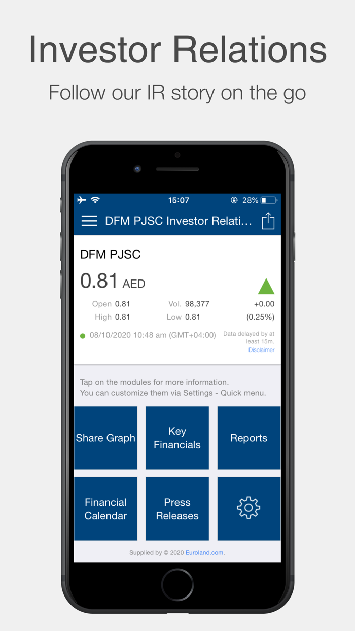 DFM Investor Relations