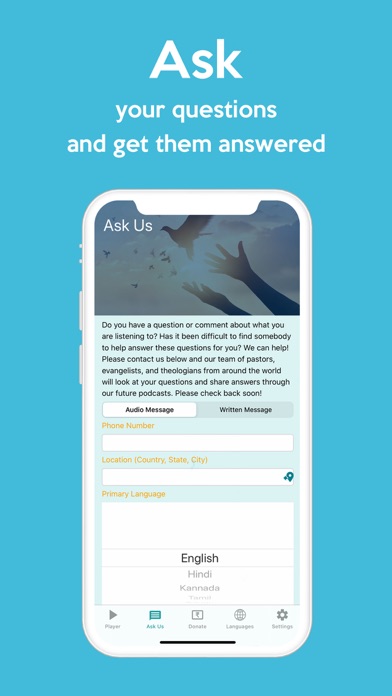 HUM Audio Bible App Screenshot