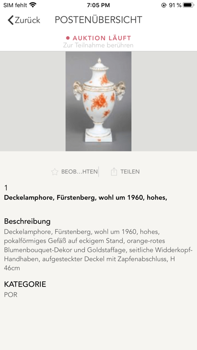 Rotherbaum Auktionshaus Screenshot