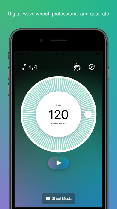 Screenshot #2 pour Metronome - Metronome Pro