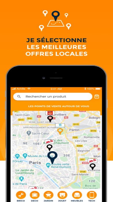 Achille Marketplace Screenshot