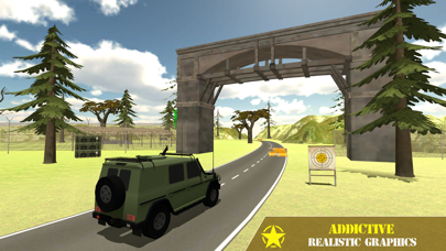 Army Transport Driving Games Screenshot
