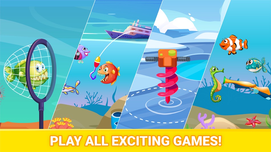 Kids Fishing: Fish Baby Games - 1.0.23 - (iOS)