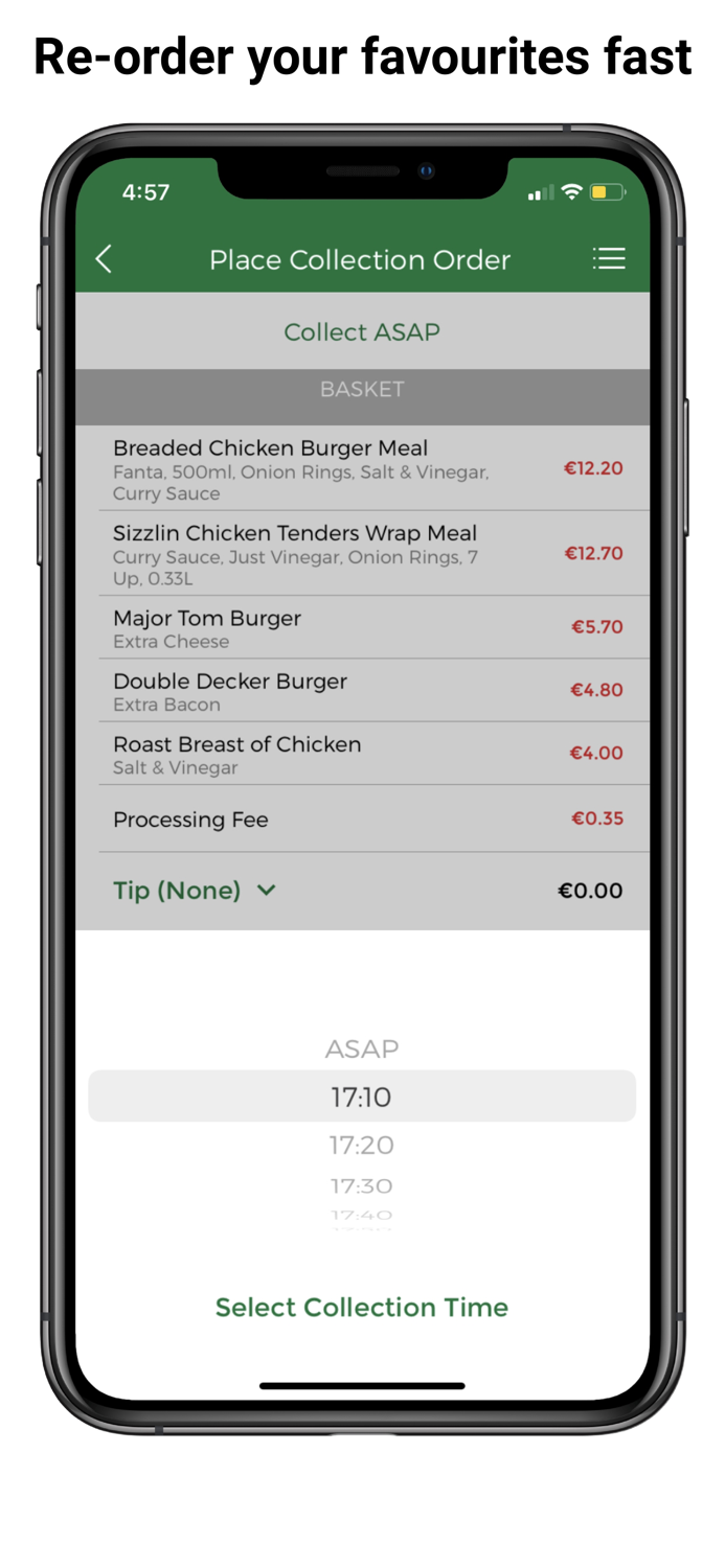 Vincenzos Takeaway App