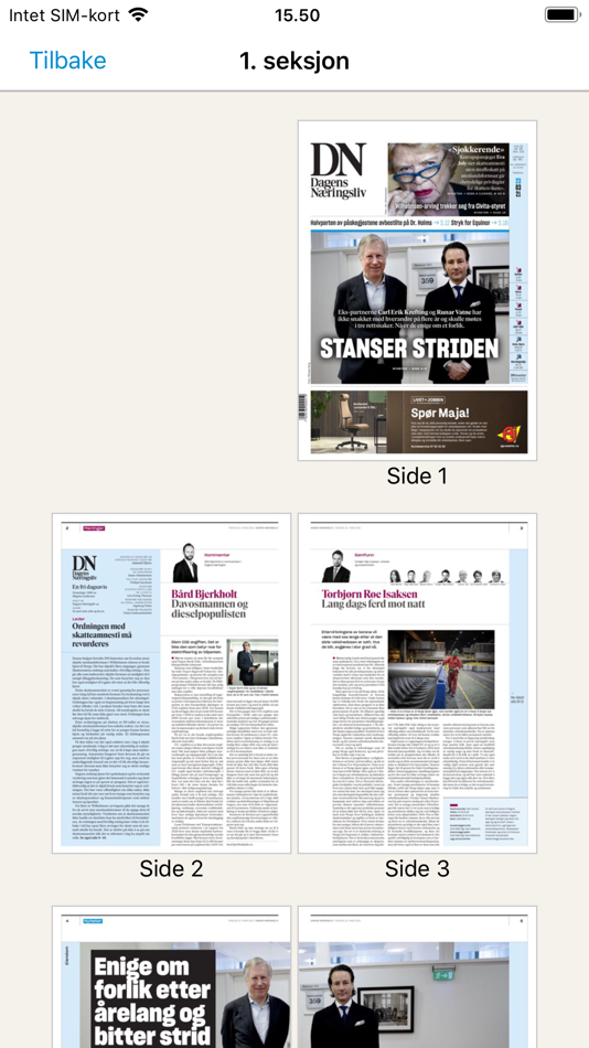 #6. DN Eavis (iOS) 由: Dagens Næringsliv AS