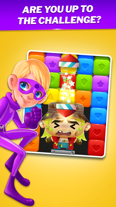 Superhero Blast - Super Match3 Screenshot