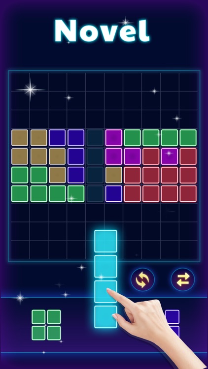 Glow Block Puzzle screenshot-3