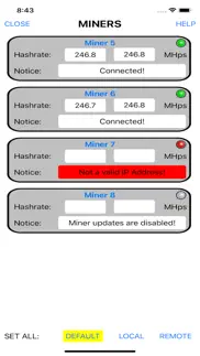 minertron iphone screenshot 1