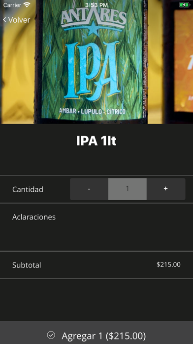 Antares Cerveza screenshot 4