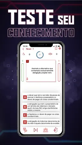 Game screenshot Desafio Exame OAB apk