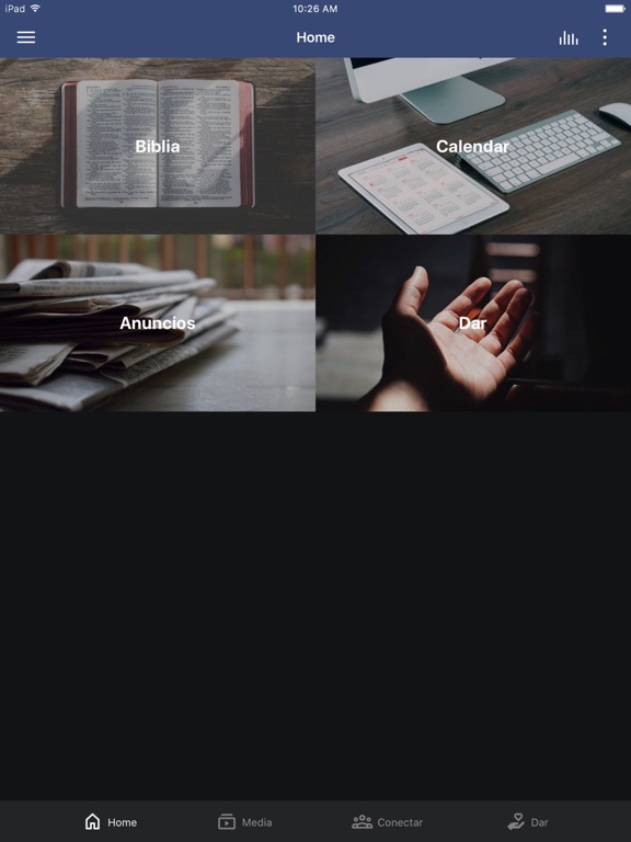Ministerio Nuevo Pacto LA iPad screenshot 1 - Lifestyle app
