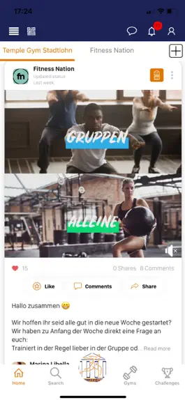 Game screenshot Temple Gym apk