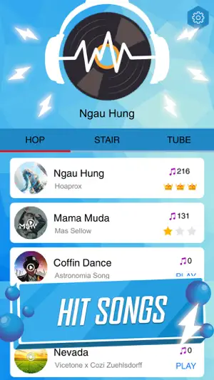 Color Music Hop Ball Games screenshot 2