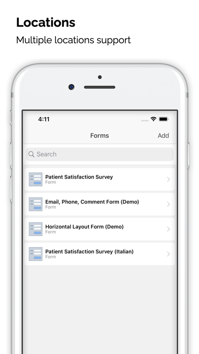 TamTam Clinic Patient Feedback Screenshot