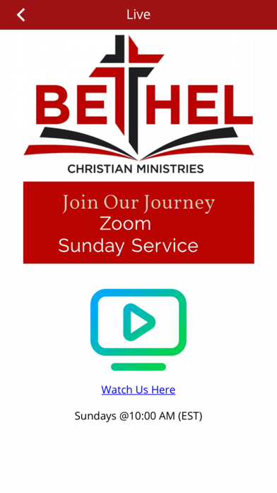 Bethel Christian Ministries Screenshot