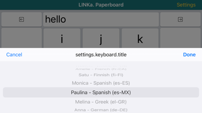 LINKa. Бумажная клавиатура screenshot 3