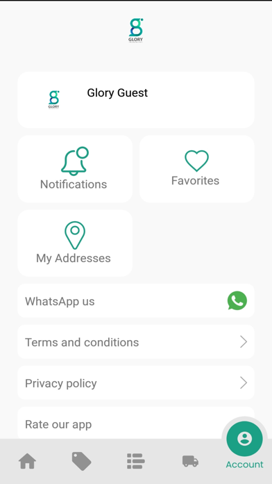Glory Store Screenshot