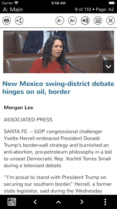 Ruidoso News eEdition Screenshot