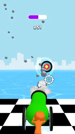 Game screenshot Cannon Run 3D hack