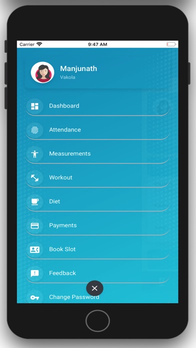 Fitness Board - Member Screenshot