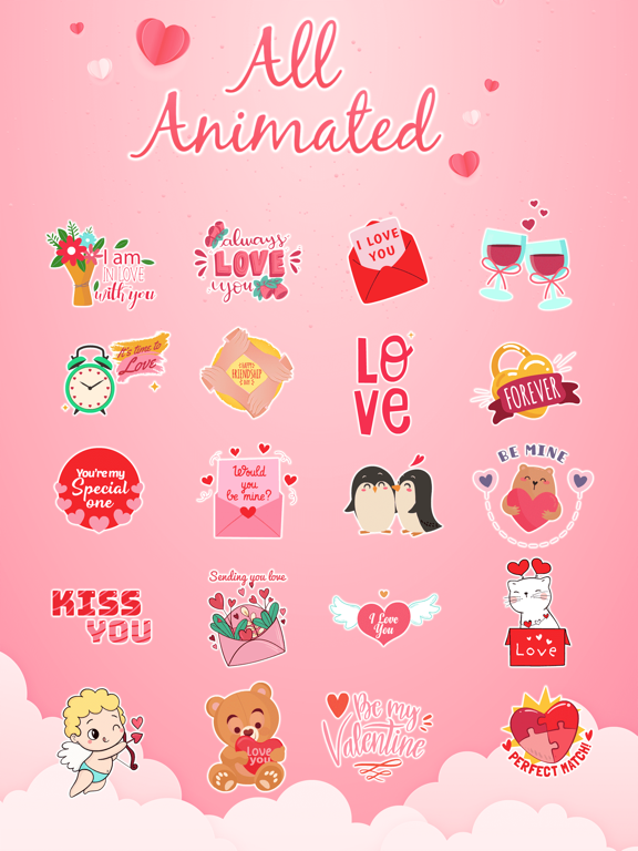 Screenshot #5 pour Valentine’s Day Stickers ⋆