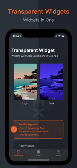 Game screenshot Transparent Widget Kit mod apk