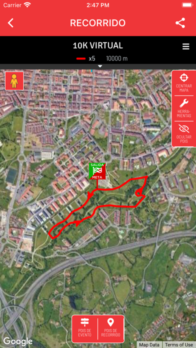 10km del Grupo Screenshot